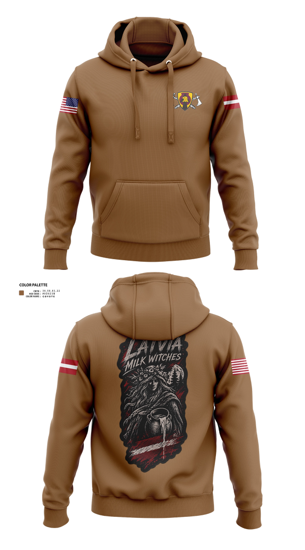 Hoodie, 734th RSG, National Guard, Teamtime, Team time, sublimation, custom sports apparel, team uniforms, spirit wear, spiritwear, sports uniforms, custom shirts, team store, custom team store, fundraiser sports, apparel fundraiser