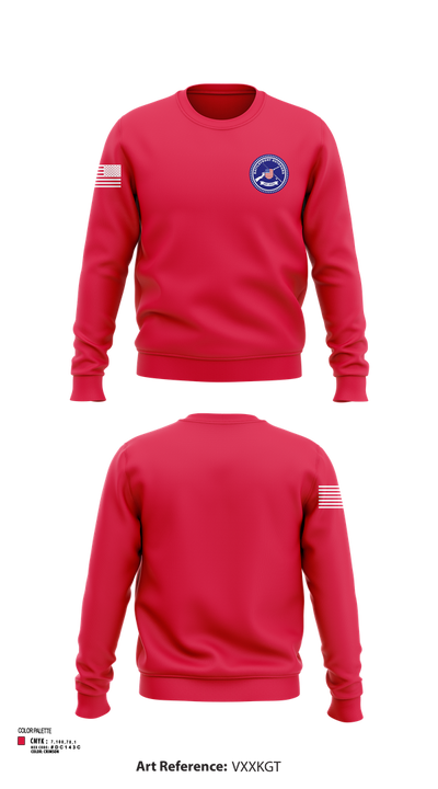 Battlefront Outdoors 9181915 Crew Neck Sweatshirt - 102