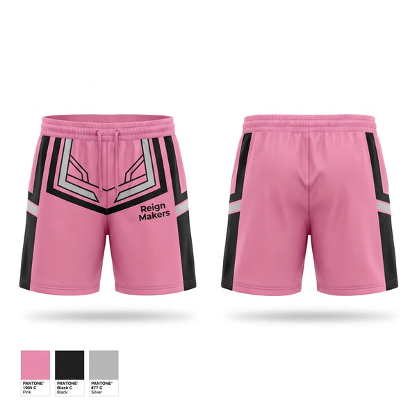Athletic Shorts With Pockets, Reign Makers, Women's Basketball, Teamtime, Team time, sublimation, custom sports apparel, team uniforms, spirit wear, spiritwear, sports uniforms, custom shirts, team store, custom team store, fundraiser sports, apparel fundraiser