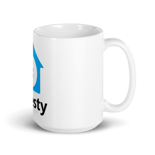 Investy 11461378 White Glossy Mug - Small