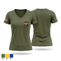 Boston Police Harbor Patrol Unit Women's Short Sleeve V-neck Shirt - 1
