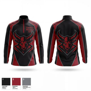 Quarter Zip Jacket, Eastbay Warriors 12U, , Teamtime, Team time, sublimation, custom sports apparel, team uniforms, spirit wear, spiritwear, sports uniforms, custom shirts, team store, custom team store, fundraiser sports, apparel fundraiser