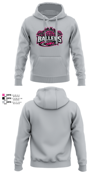 Pittsburgh Ballers 23897996 Hoodie - 6