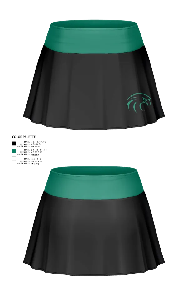 Skort, NSU Riverhawks Football, , Teamtime, Team time, sublimation, custom sports apparel, team uniforms, spirit wear, spiritwear, sports uniforms, custom shirts, team store, custom team store, fundraiser sports, apparel fundraiser