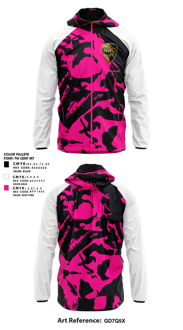 Windbreaker, Northwest Optimist FC, Men's Soccer, Teamtime, Team time, sublimation, custom sports apparel, team uniforms, spirit wear, spiritwear, sports uniforms, custom shirts, team store, custom team store, fundraiser sports, apparel fundraiser