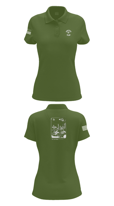 Columbus Division of Police- 8C Company 60108409 Women's Short Sleeve Performance Polo  - 52