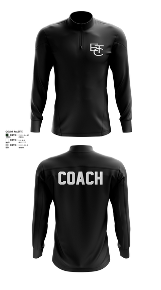 Quarter Zip Jacket, Endeavour Training Club, , Teamtime, Team time, sublimation, custom sports apparel, team uniforms, spirit wear, spiritwear, sports uniforms, custom shirts, team store, custom team store, fundraiser sports, apparel fundraiser