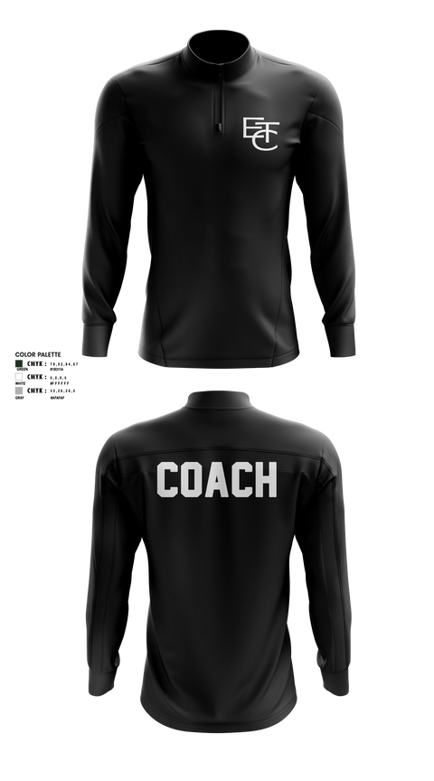 Quarter Zip Jacket, Endeavour Training Club, , Teamtime, Team time, sublimation, custom sports apparel, team uniforms, spirit wear, spiritwear, sports uniforms, custom shirts, team store, custom team store, fundraiser sports, apparel fundraiser