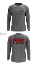 North & South Fire Photography Long Sleeve Performance Shirt - 10