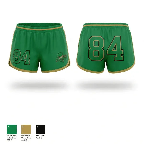 Womens Shorts, 11U Southline Shamrocks, Baseball, Teamtime, Team time, sublimation, custom sports apparel, team uniforms, spirit wear, spiritwear, sports uniforms, custom shirts, team store, custom team store, fundraiser sports, apparel fundraiser