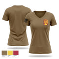 111 MEB 86964838 Women's Short Sleeve V-neck Shirt - 1