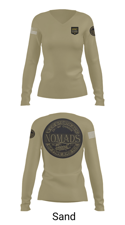 E CO 169 AVN 58362921 Women's Long Sleeve V-neck Shirt - 92