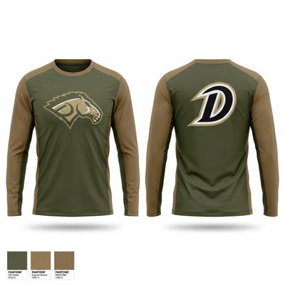 Davenport raiders Long Sleeve Performance Shirt - 2
