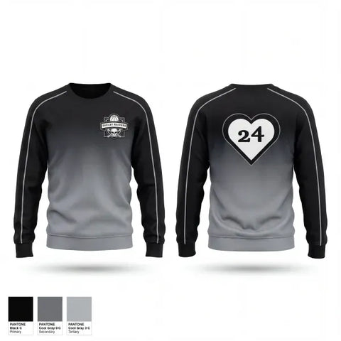 Crew Neck Sweatshirt, Shelby Raiders, Men's Basketball, Teamtime, Team time, sublimation, custom sports apparel, team uniforms, spirit wear, spiritwear, sports uniforms, custom shirts, team store, custom team store, fundraiser sports, apparel fundraiser