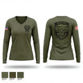 Marine9 68329626 Women's Long Sleeve V-neck Shirt - 10