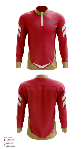 Quarter Zip Jacket, MUSTANGS, , Teamtime, Team time, sublimation, custom sports apparel, team uniforms, spirit wear, spiritwear, sports uniforms, custom shirts, team store, custom team store, fundraiser sports, apparel fundraiser
