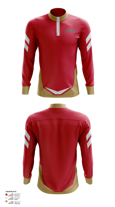 MUSTANGS Quarter Zip Jacket - 21