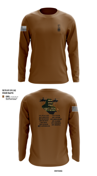 Long Sleeve Performance Shirt, 2-17 CAV, , Teamtime, Team time, sublimation, custom sports apparel, team uniforms, spirit wear, spiritwear, sports uniforms, custom shirts, team store, custom team store, fundraiser sports, apparel fundraiser