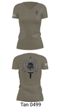 ODB 740 82785615 Women's Short Sleeve V-neck Shirt - 68
