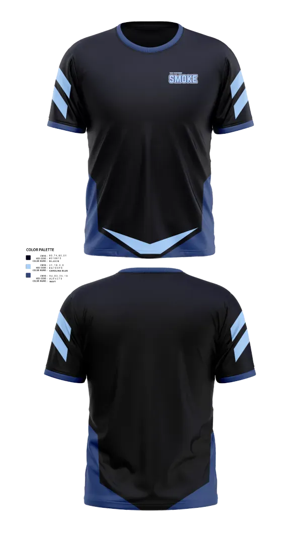 Short Sleeve Performance Shirt, South Spartanburg Smoke, Softball, Teamtime, Team time, sublimation, custom sports apparel, team uniforms, spirit wear, spiritwear, sports uniforms, custom shirts, team store, custom team store, fundraiser sports, apparel fundraiser