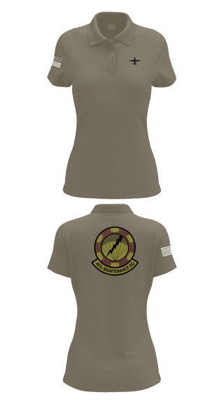 Womens Short Sleeve Performance Polo, 403 Maintenance Sqd, Air Force, Teamtime, Team time, sublimation, custom sports apparel, team uniforms, spirit wear, spiritwear, sports uniforms, custom shirts, team store, custom team store, fundraiser sports, apparel fundraiser