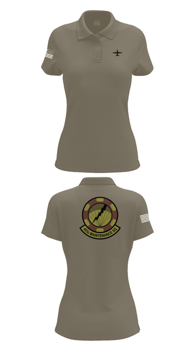403 Maintenance Sqd 80013271 Women's Short Sleeve Performance Polo  - 75