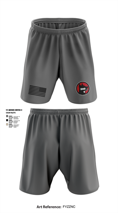Dog Company 39510720 Athletic Shorts With Pockets - 2 (1)