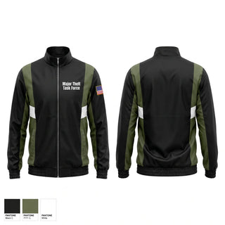 Windbreaker, Major Theft Task Force, Police, Teamtime, Team time, sublimation, custom sports apparel, team uniforms, spirit wear, spiritwear, sports uniforms, custom shirts, team store, custom team store, fundraiser sports, apparel fundraiser