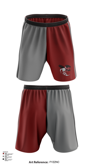 Athletic Shorts With Pockets, Fairmont Heights High School Basketball, Men's Basketball, Teamtime, Team time, sublimation, custom sports apparel, team uniforms, spirit wear, spiritwear, sports uniforms, custom shirts, team store, custom team store, fundraiser sports, apparel fundraiser