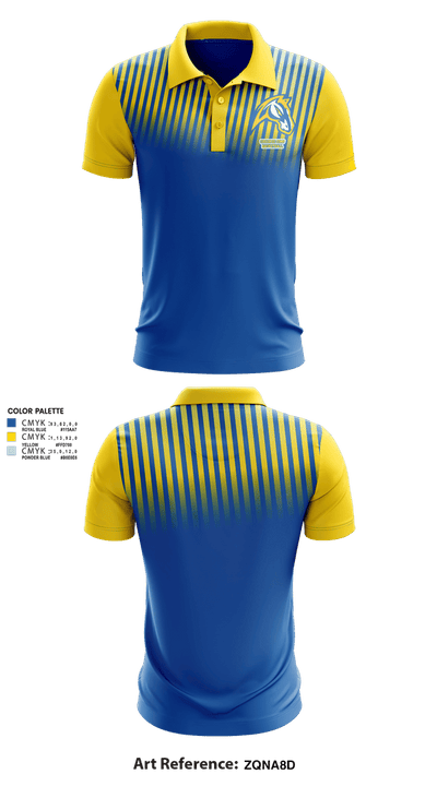 Chicopee Comp Colts Short Sleeve Performance Polo - 2