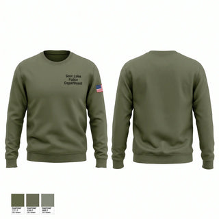 Crew Neck Sweatshirt, Sour Lake Police Department, Police, Teamtime, Team time, sublimation, custom sports apparel, team uniforms, spirit wear, spiritwear, sports uniforms, custom shirts, team store, custom team store, fundraiser sports, apparel fundraiser