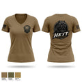 96TH TC Women's Short Sleeve V-neck Shirt - 1