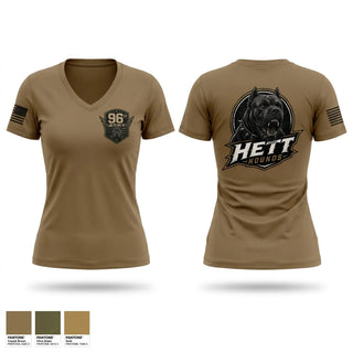 Womens Short Sleeve Vneck Shirt, 96TH TC, Army, Teamtime, Team time, sublimation, custom sports apparel, team uniforms, spirit wear, spiritwear, sports uniforms, custom shirts, team store, custom team store, fundraiser sports, apparel fundraiser