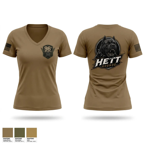 Womens Short Sleeve Vneck Shirt, 96TH TC, Army, Teamtime, Team time, sublimation, custom sports apparel, team uniforms, spirit wear, spiritwear, sports uniforms, custom shirts, team store, custom team store, fundraiser sports, apparel fundraiser