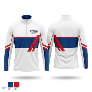 Quarter Zip Jacket, SOUTH TEXAS STORM, Track & Field, Teamtime, Team time, sublimation, custom sports apparel, team uniforms, spirit wear, spiritwear, sports uniforms, custom shirts, team store, custom team store, fundraiser sports, apparel fundraiser
