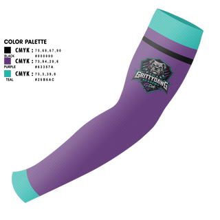 Arm Sleeve, Gritty Dawg Academy, , Teamtime, Team time, sublimation, custom sports apparel, team uniforms, spirit wear, spiritwear, sports uniforms, custom shirts, team store, custom team store, fundraiser sports, apparel fundraiser
