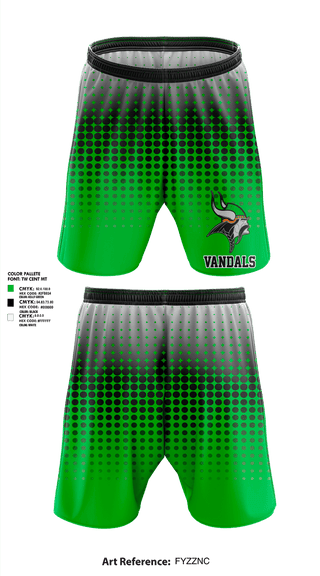 Athletic Shorts With Pockets, Vandals, , Teamtime, Team time, sublimation, custom sports apparel, team uniforms, spirit wear, spiritwear, sports uniforms, custom shirts, team store, custom team store, fundraiser sports, apparel fundraiser
