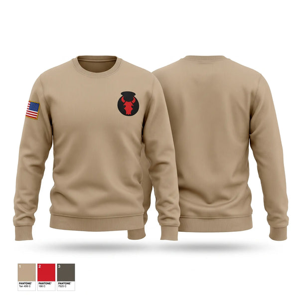Crew Neck Sweatshirt, 1-183rd Aviation Division, Army, Teamtime, Team time, sublimation, custom sports apparel, team uniforms, spirit wear, spiritwear, sports uniforms, custom shirts, team store, custom team store, fundraiser sports, apparel fundraiser