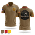 466th Seaport Operations Company 82647649 Short Sleeve Performance Polo - 1