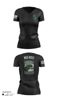 River Hawks 91218666 Women's Short Sleeve V-neck Shirt - 150