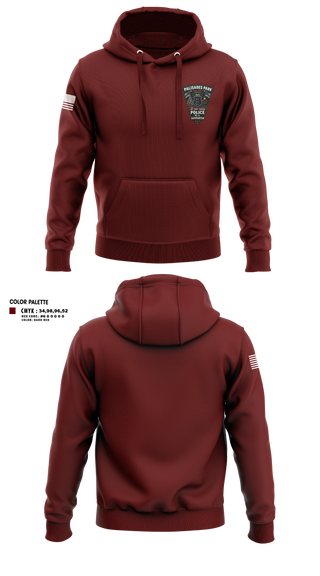Hoodie, Palisades Park Police Department Public, Police, Teamtime, Team time, sublimation, custom sports apparel, team uniforms, spirit wear, spiritwear, sports uniforms, custom shirts, team store, custom team store, fundraiser sports, apparel fundraiser