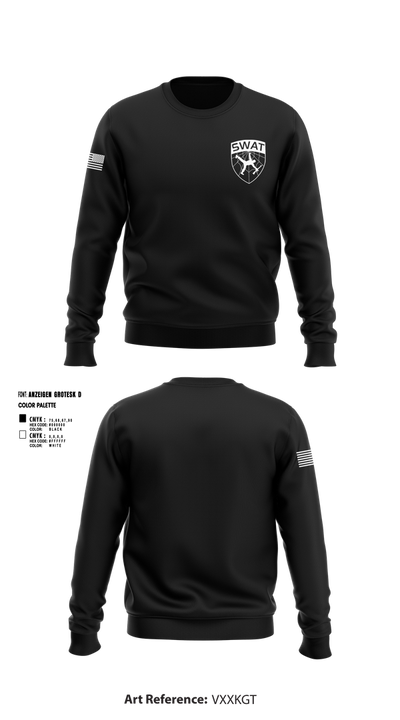 SWAT 94821555 Crew Neck Sweatshirt - 1 (1)