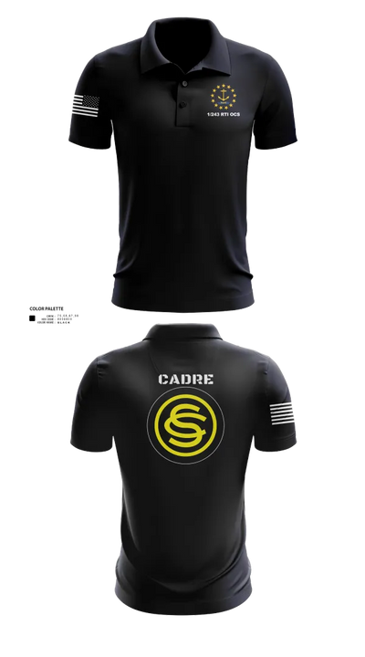 1/243 RTI OCS 50417107 Short Sleeve Performance Polo - 130