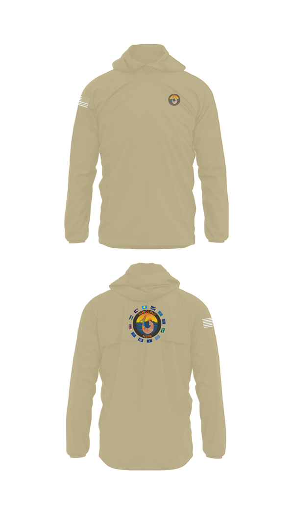 Windbreaker, Honolulu MEPS, Navy, Teamtime, Team time, sublimation, custom sports apparel, team uniforms, spirit wear, spiritwear, sports uniforms, custom shirts, team store, custom team store, fundraiser sports, apparel fundraiser