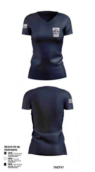 Womens Short Sleeve Vneck Shirt, Washington State Department Of Corrections, Police, Teamtime, Team time, sublimation, custom sports apparel, team uniforms, spirit wear, spiritwear, sports uniforms, custom shirts, team store, custom team store, fundraiser sports, apparel fundraiser