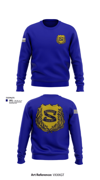 Crew Neck Sweatshirt, Branchburg Police Department, Police, Teamtime, Team time, sublimation, custom sports apparel, team uniforms, spirit wear, spiritwear, sports uniforms, custom shirts, team store, custom team store, fundraiser sports, apparel fundraiser