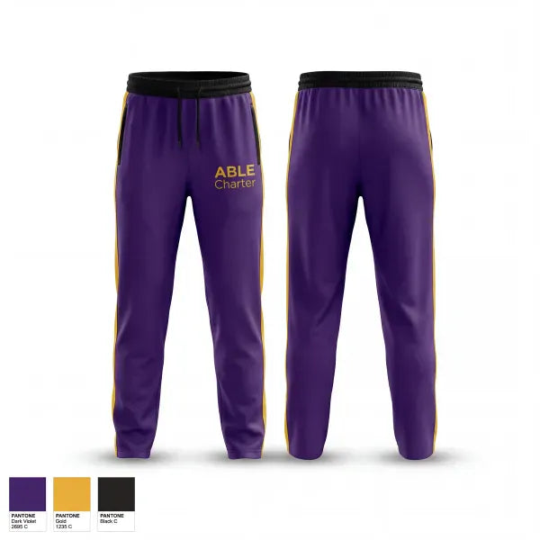Sweatpants, ABLE Charter, Men's Volleyball, Teamtime, Team time, sublimation, custom sports apparel, team uniforms, spirit wear, spiritwear, sports uniforms, custom shirts, team store, custom team store, fundraiser sports, apparel fundraiser