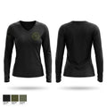 Albany county Cnt Women's Long Sleeve V-neck Shirt - 1