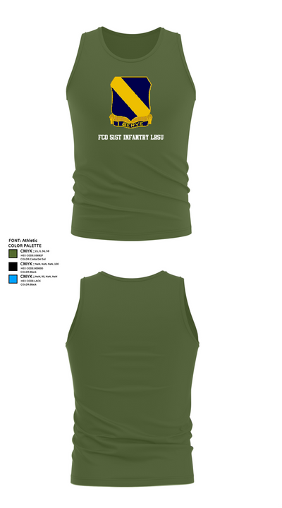 Fco 51st infantry LRSU 81538423 Tank Top - 59