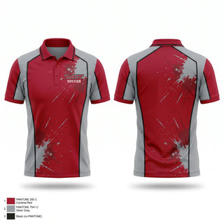 Short Sleeve Performance Polo, Massachusetts Institute of Technology Soccer, Men's Soccer, Teamtime, Team time, sublimation, custom sports apparel, team uniforms, spirit wear, spiritwear, sports uniforms, custom shirts, team store, custom team store, fundraiser sports, apparel fundraiser